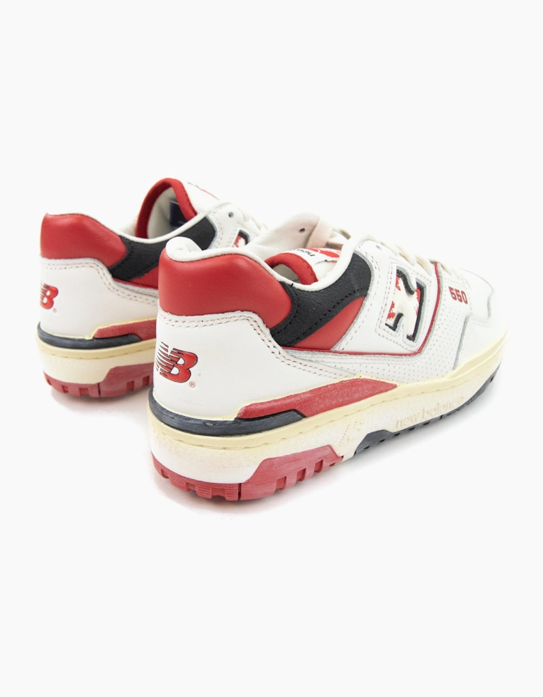 New Balance 550v Low Trainers White