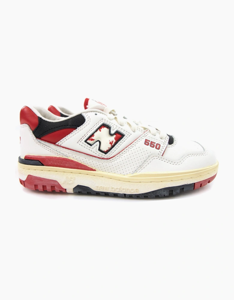 New Balance 550v Low Trainers White