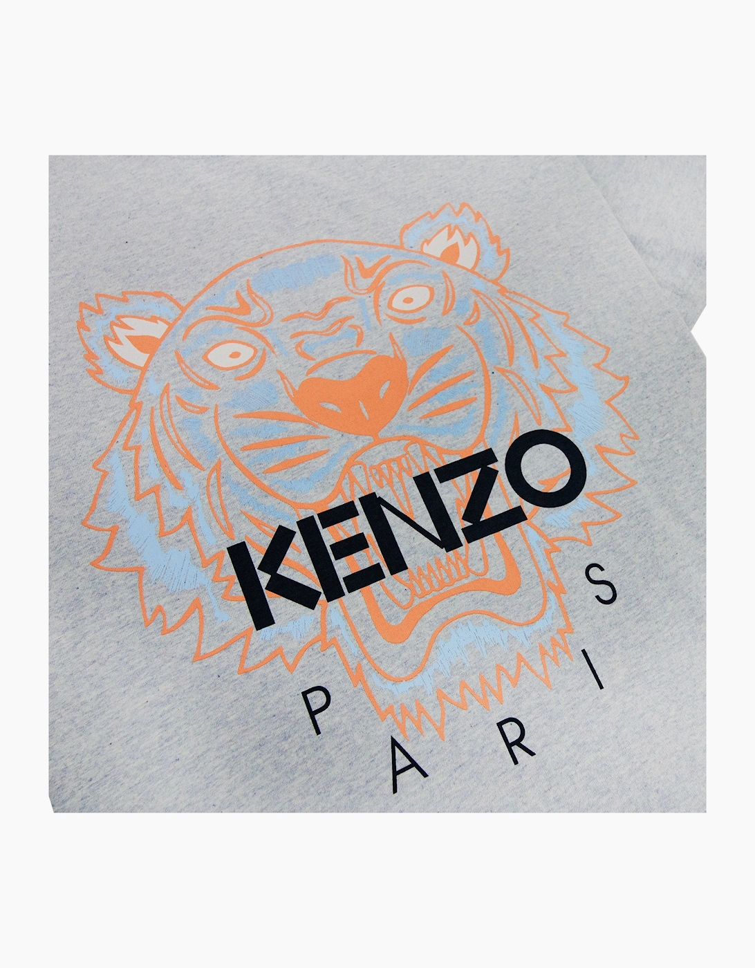 Kenzo Icon Tiger T-shirt Grey/Orange