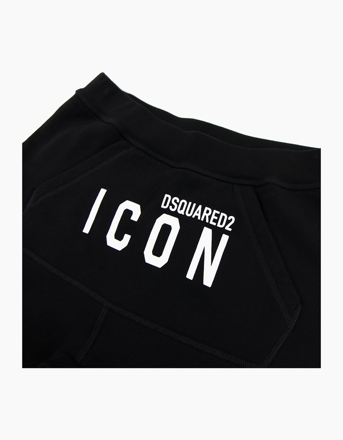 Dsquared2 Icon Sweatpants With Kangaroo Pocket Black