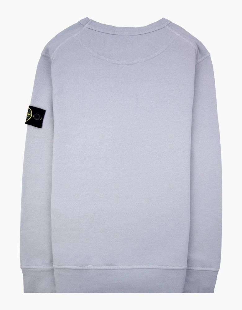 Stone Island Junior Sweatshirt Sky Blue V0041