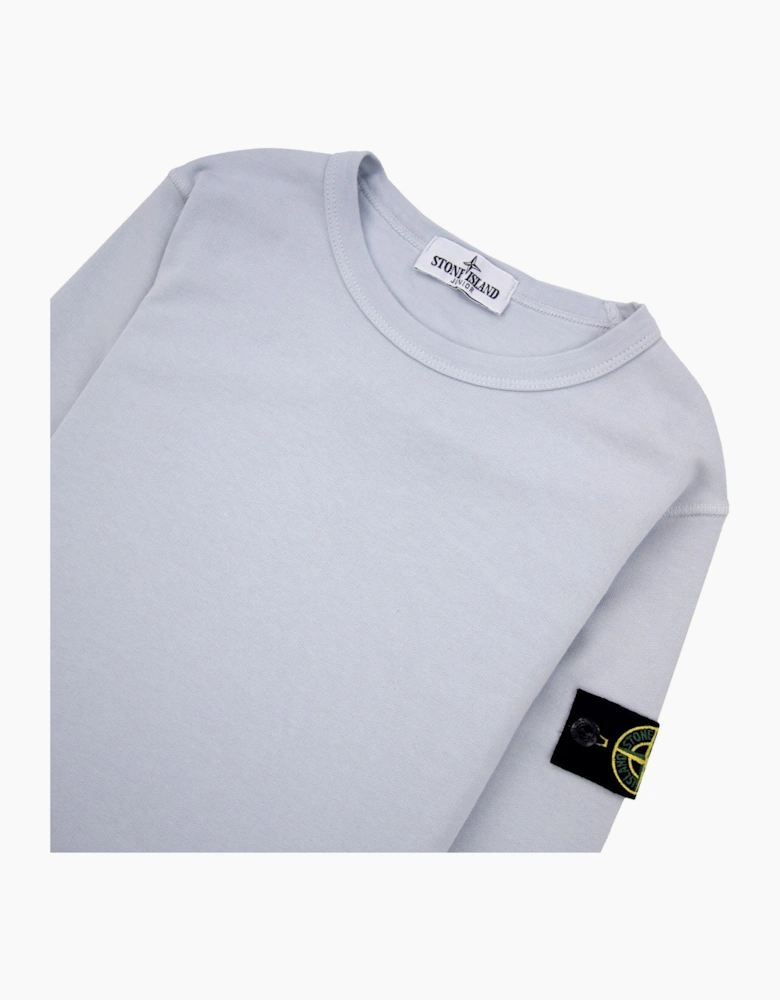 Stone Island Junior Sweatshirt Sky Blue V0041