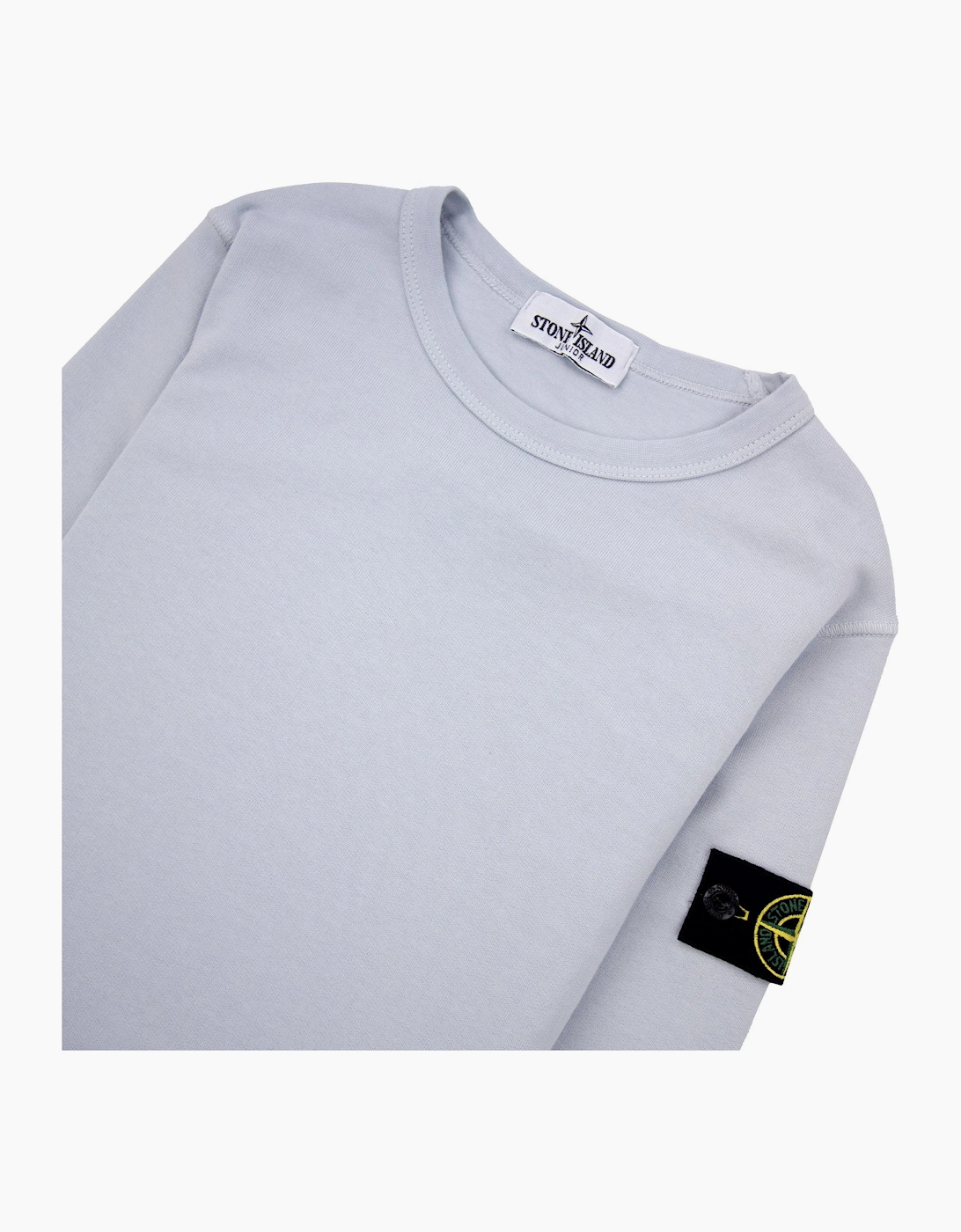 Stone Island Junior Sweatshirt Sky Blue V0041