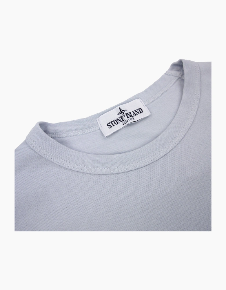 Stone Island Junior Sweatshirt Sky Blue V0041
