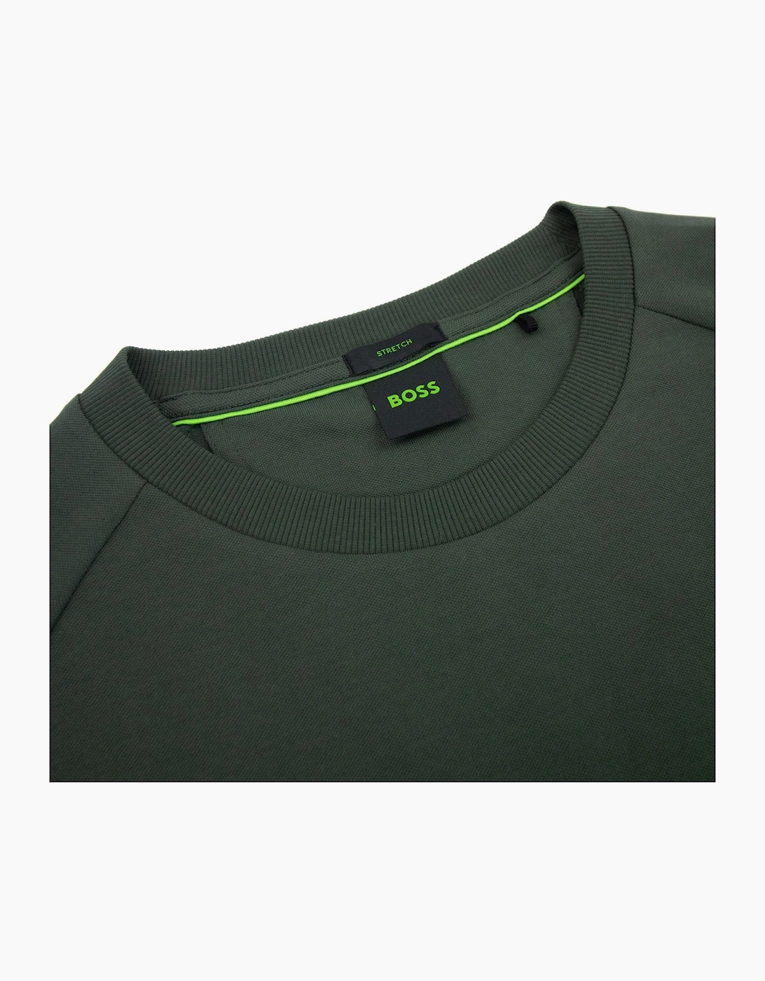 Hugo Boss Tee 2 Artwork Logo T Shirt Green 379