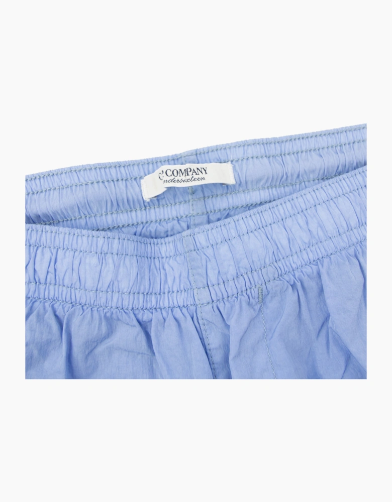 Cp Company Undersixteen Chrome-r Lense Cargo Swim Shorts Light Blue 857