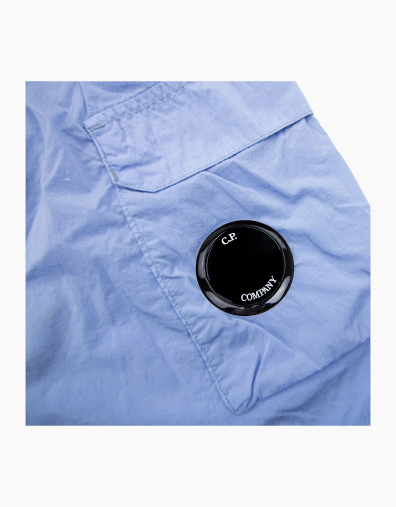 Cp Company Undersixteen Chrome-r Lense Cargo Swim Shorts Light Blue 857