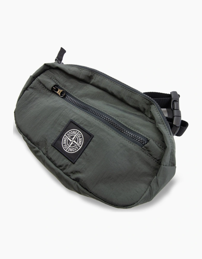 Stone Island Junior 91564 Nylon Metal Pouch Bag Khaki V0054