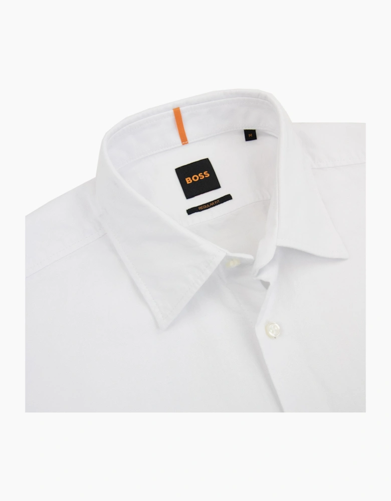 Hugo Boss Rash 2 Oxford Cotton Regular Fit Shirt White 100