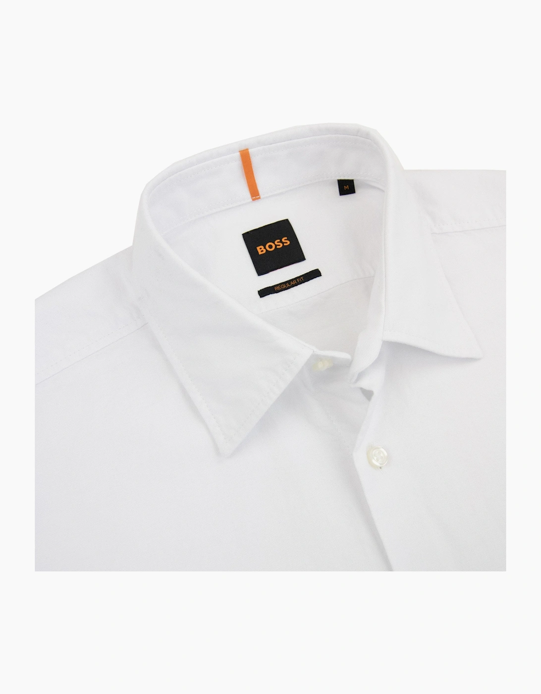 Hugo Boss Rash 2 Oxford Cotton Regular Fit Shirt White 100