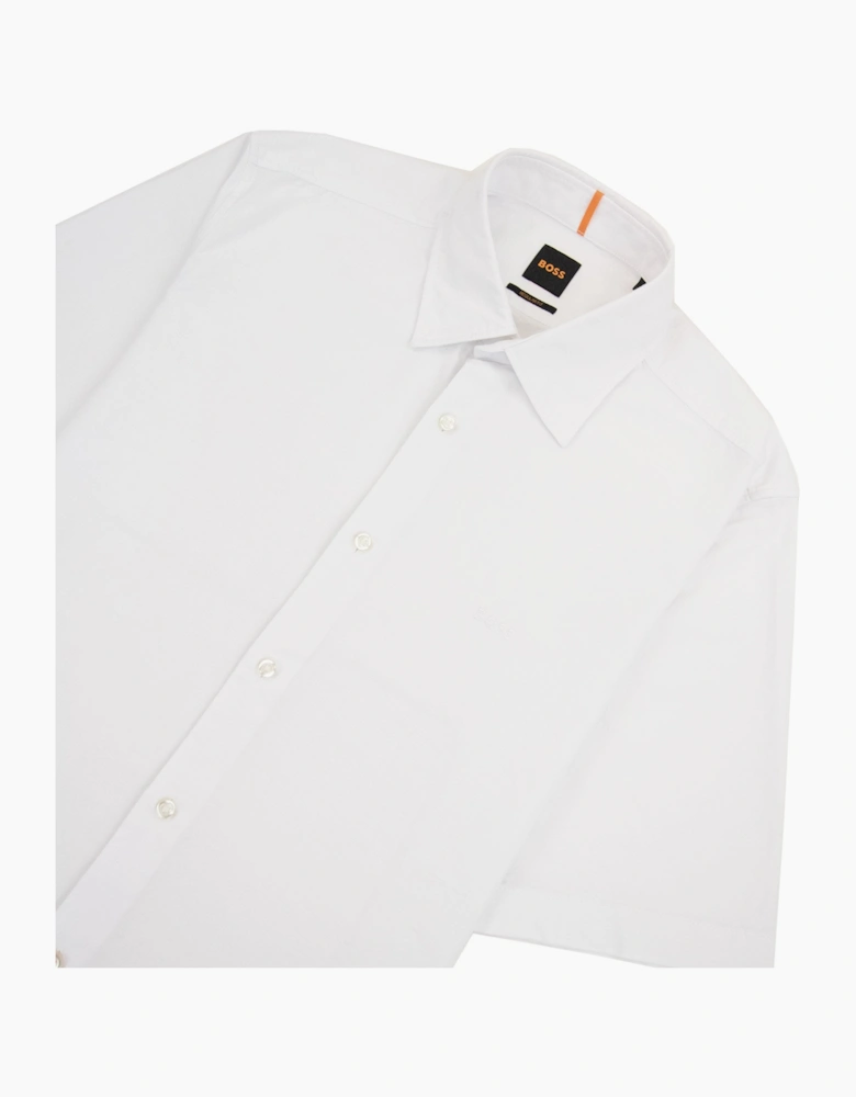 Hugo Boss Rash 2 Oxford Cotton Regular Fit Shirt White 100