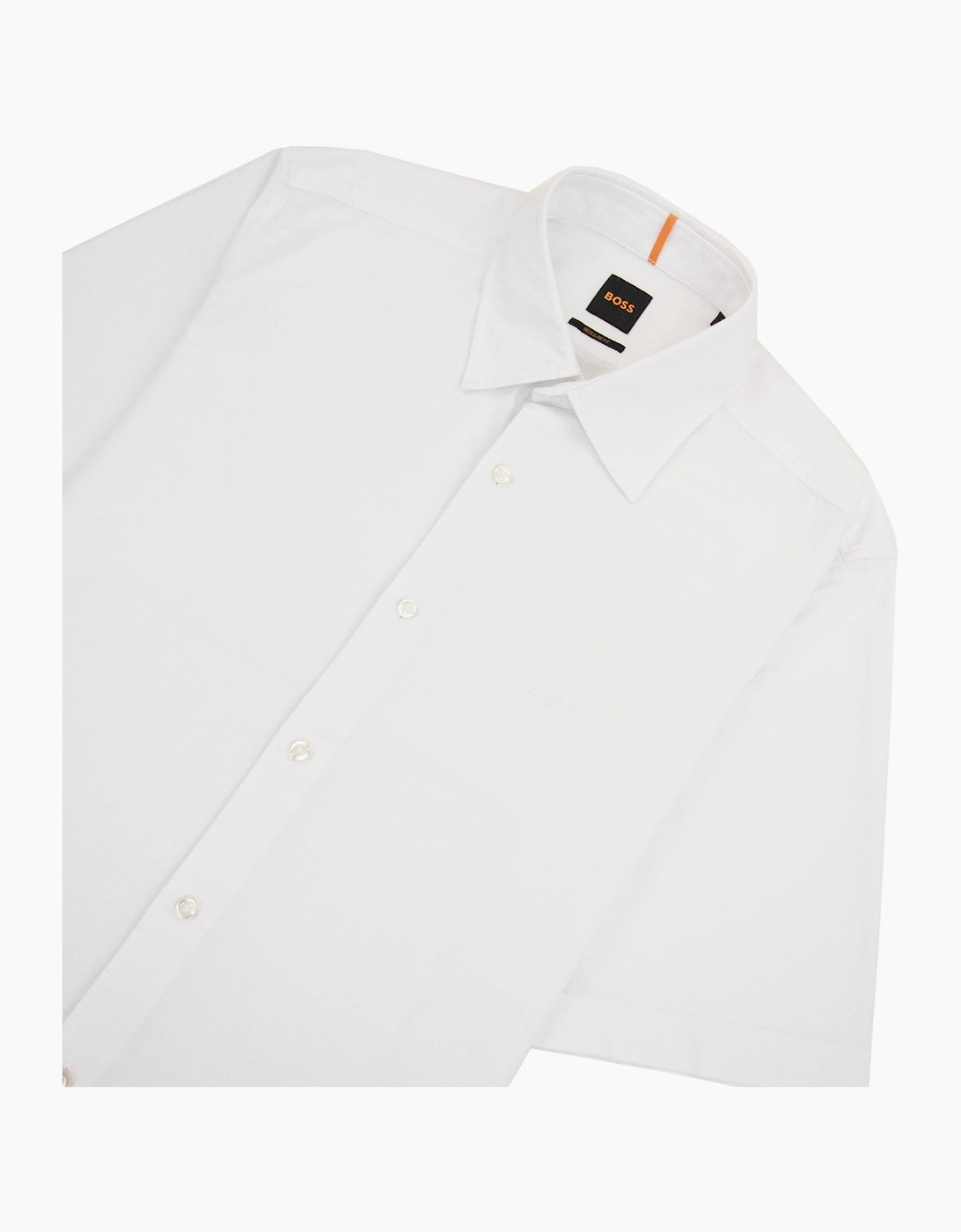 Hugo Boss Rash 2 Oxford Cotton Regular Fit Shirt White 100