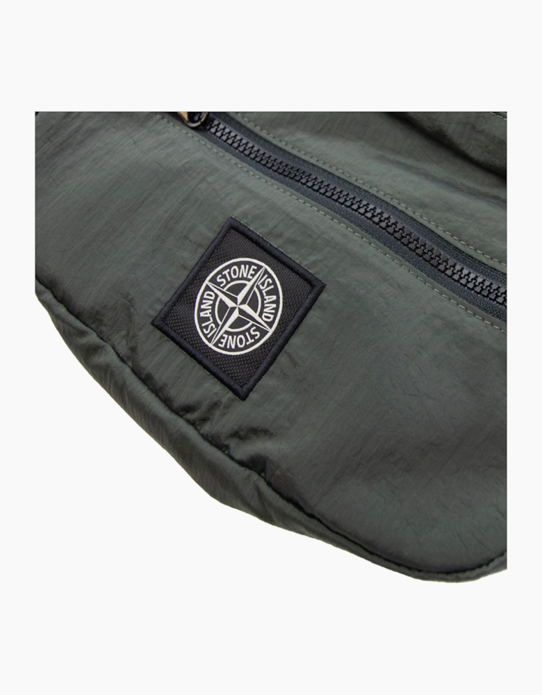 Stone Island Junior 91564 Nylon Metal Pouch Bag Khaki V0054