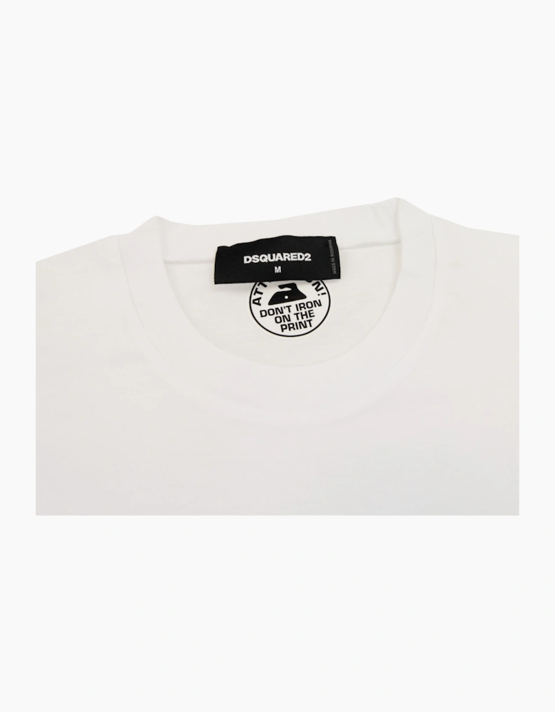 Dsquared2 Icon Blur Cool Fit T Shirt White