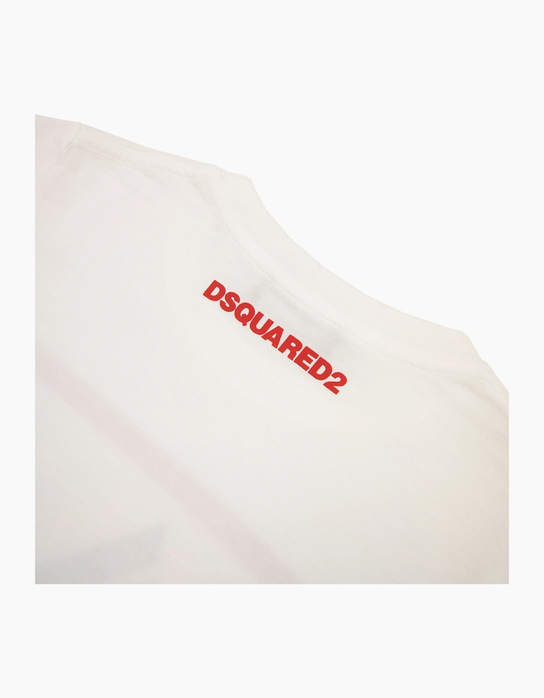 Dsquared2 Kids Twin Peaks Logo T Shirt White