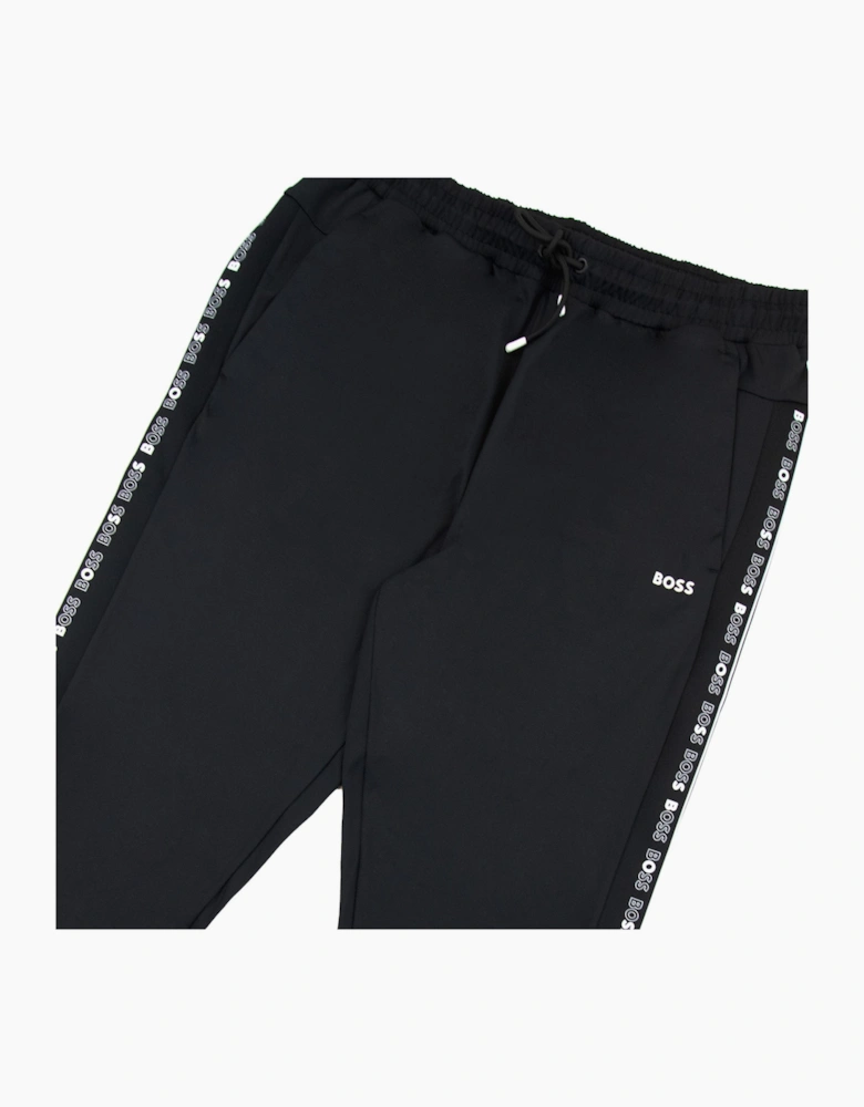 Hugo Boss Hicon Gym Side Writing Bottoms Black 001