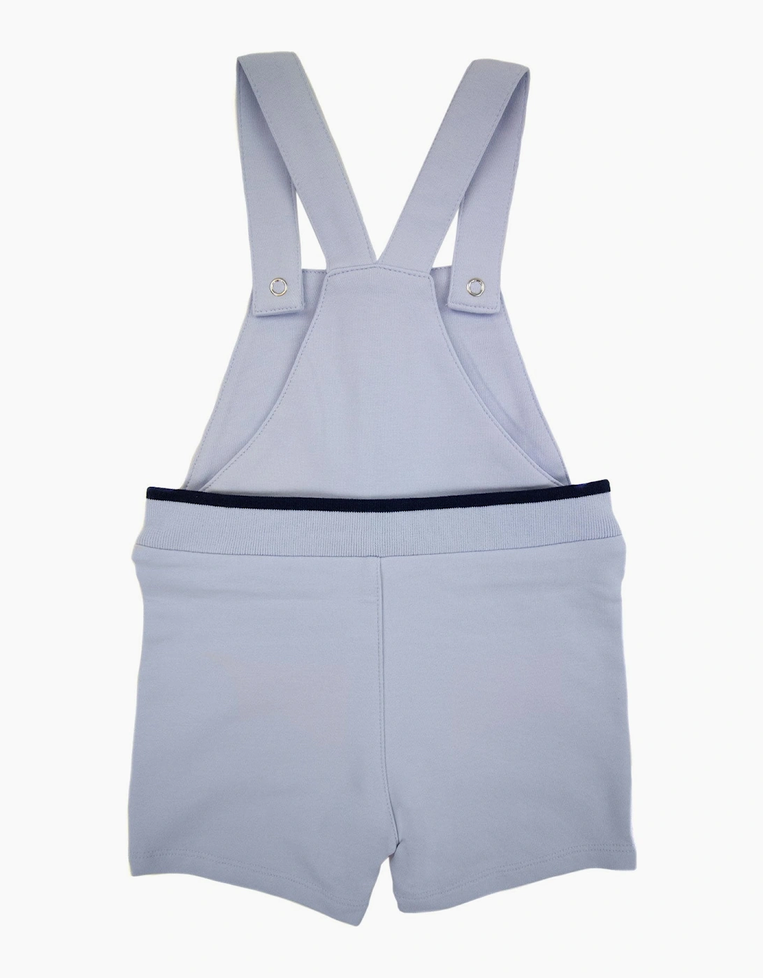 Hugo Boss Kids Baby Logo Dungarees Pale Blue 771