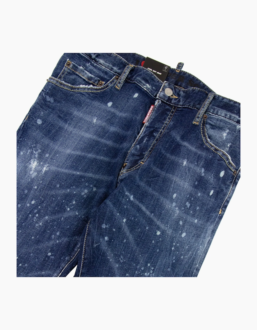 Dsquared2 Dark Moldy Wash Cool Guy Jean Navy Blue 470