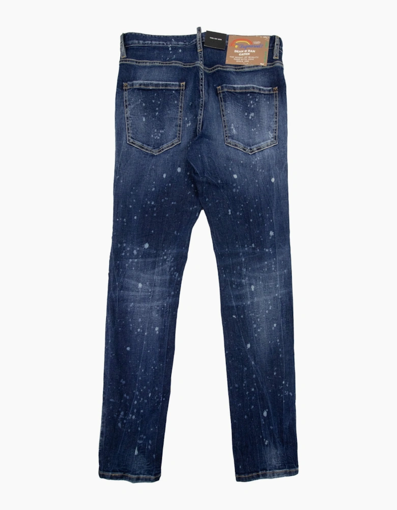 Dsquared2 Dark Moldy Wash Cool Guy Jean Navy Blue 470