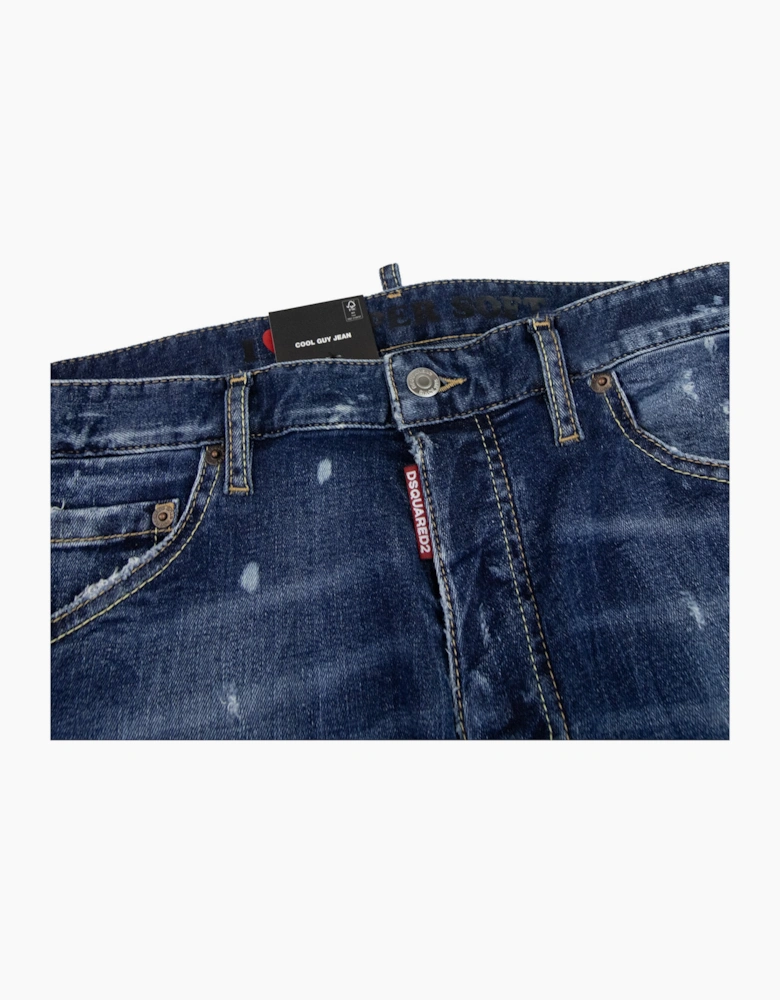 Dsquared2 Dark Moldy Wash Cool Guy Jean Navy Blue 470