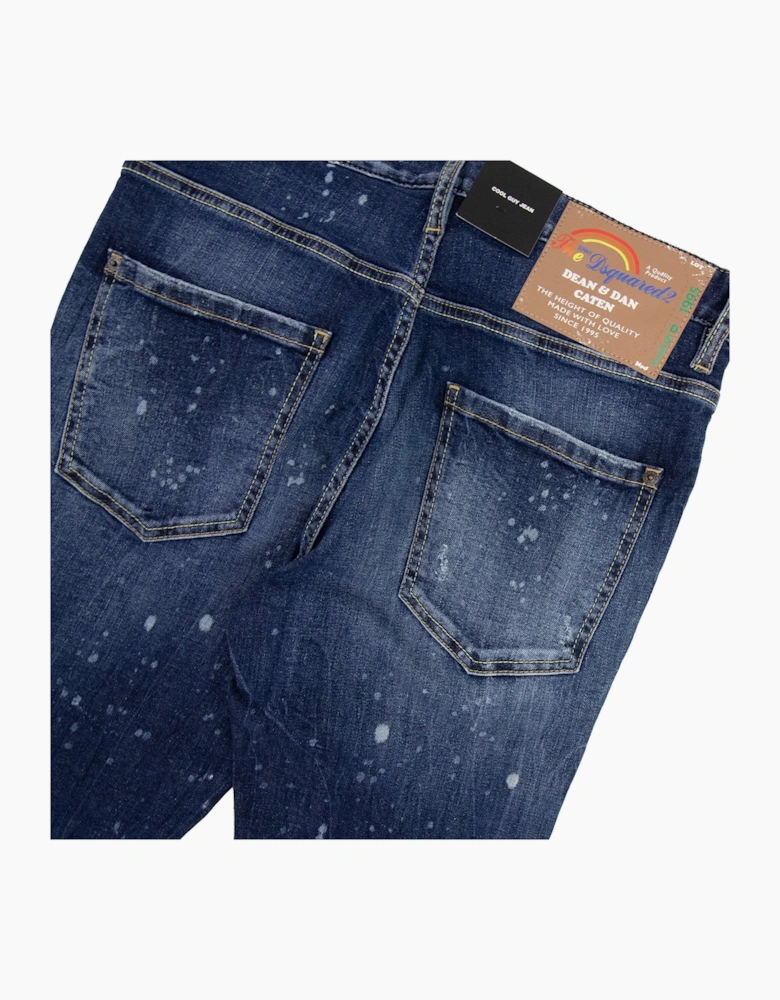 Dsquared2 Dark Moldy Wash Cool Guy Jean Navy Blue 470