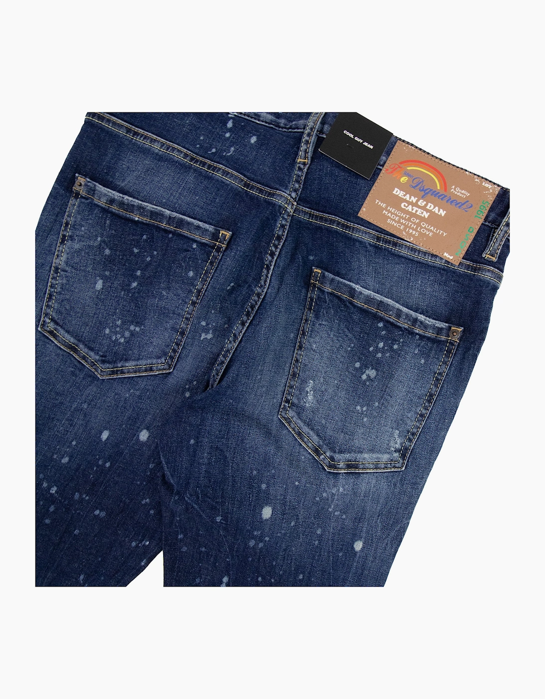 Dsquared2 Dark Moldy Wash Cool Guy Jean Navy Blue 470
