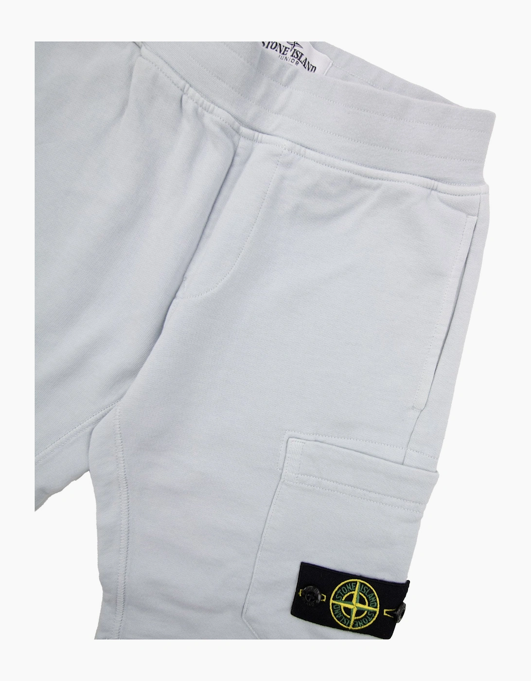 Stone Island Junior S/s Shorts Sky Blue V0041