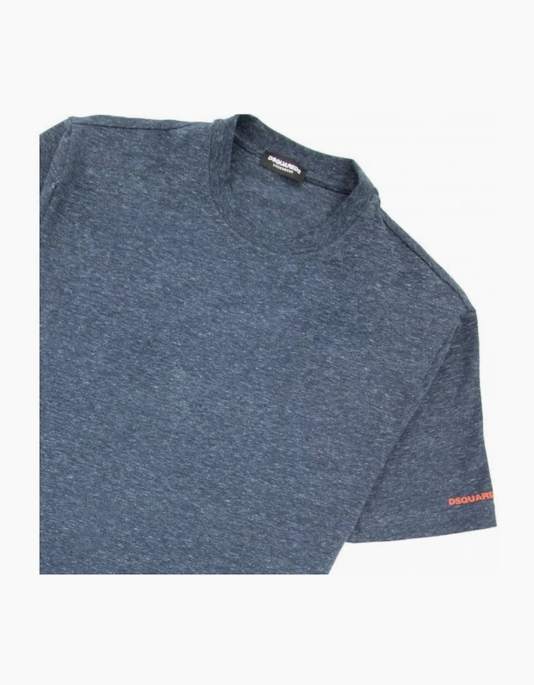 Dsquared2 Logo T Shirt Navy Marl