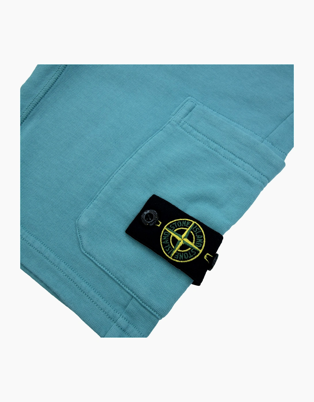 Stone Island Junior S/s Shorts Turquoise V0042