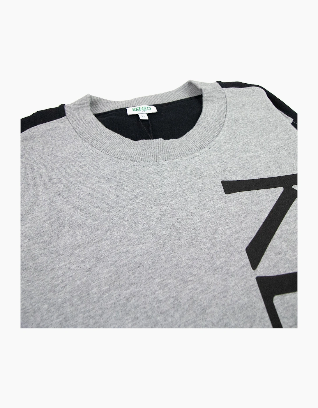 Kenzo New Signature Crewneck Sweatshirt Grey