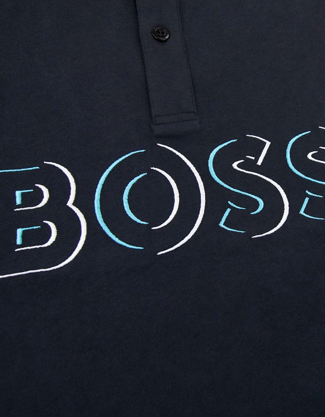 Hugo Boss Pavel Embroidered Logo Polo Navy 402