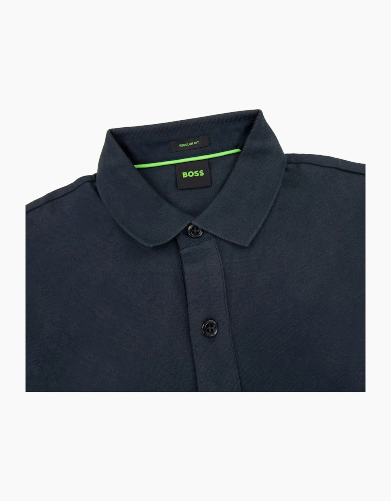 Hugo Boss Pavel Embroidered Logo Polo Navy 402