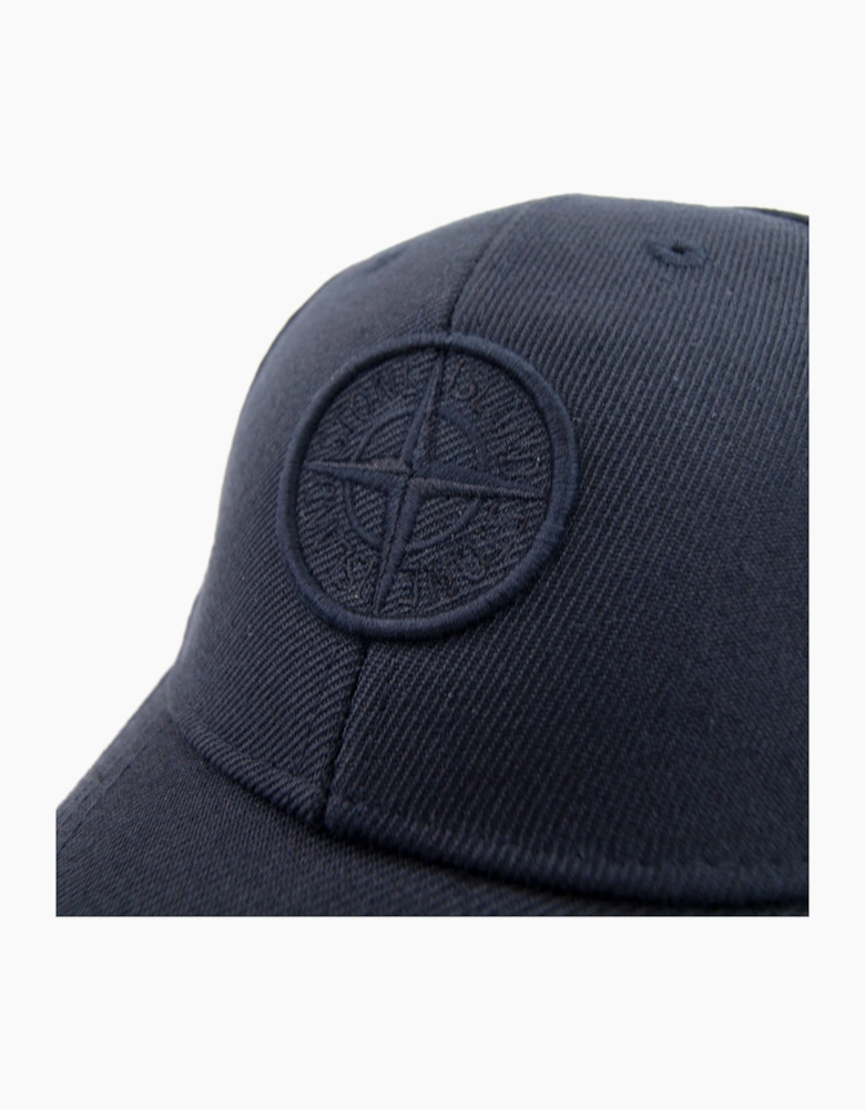Stone Island Junior Pin Cap Navy V0020