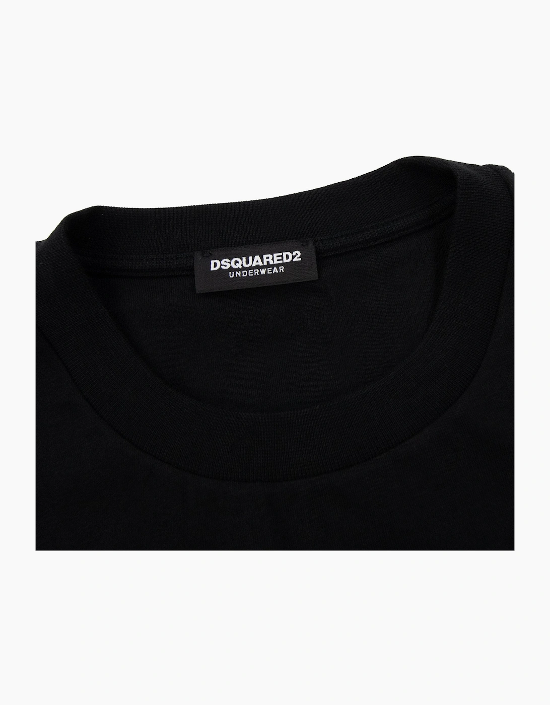 Dsquared2 Embroidered Back Logo T Shirt Black