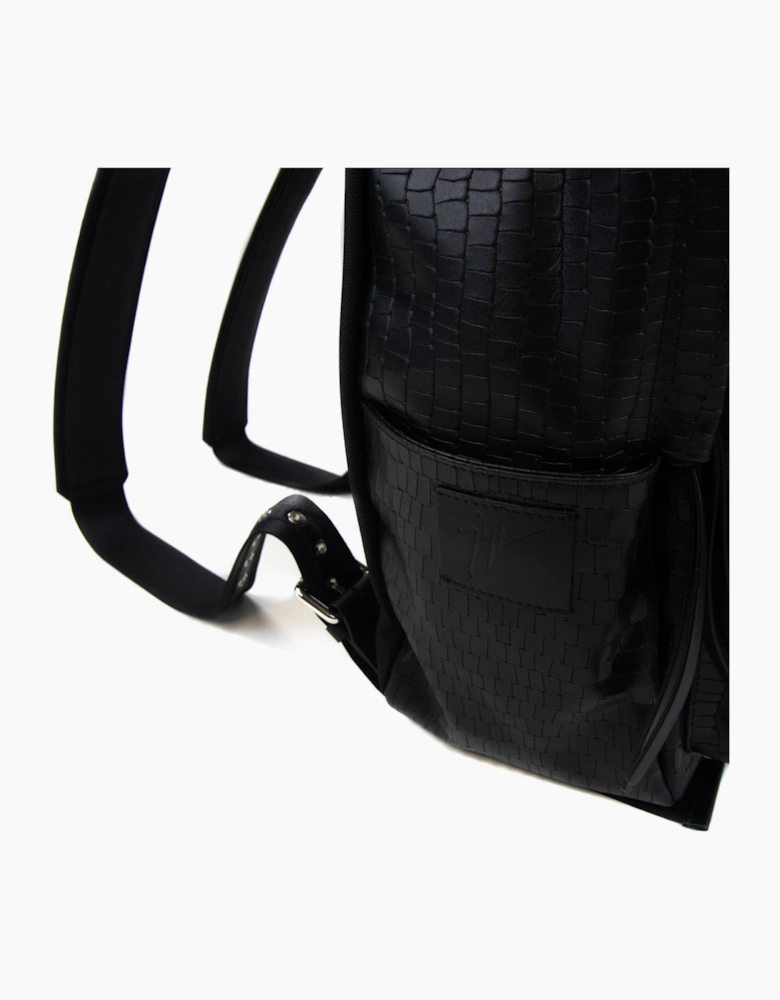 Giuseppe Zanotti Signature Borse Carry Backpack Black