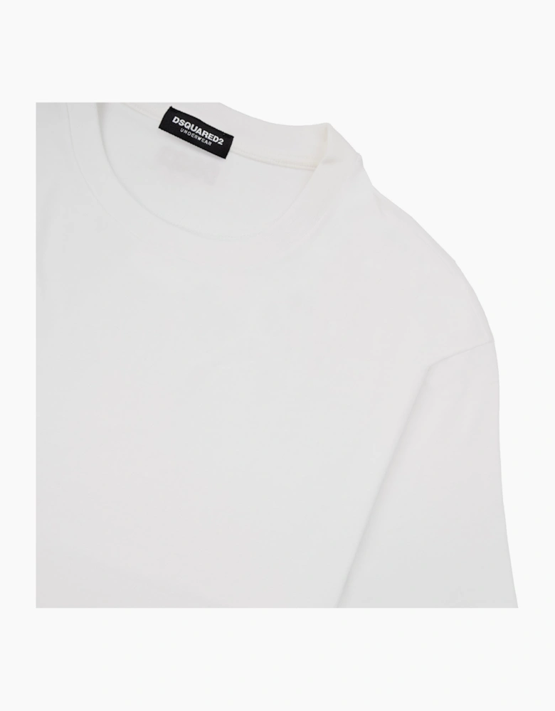 Dsquared2 Embroidered Back Logo T Shirt White