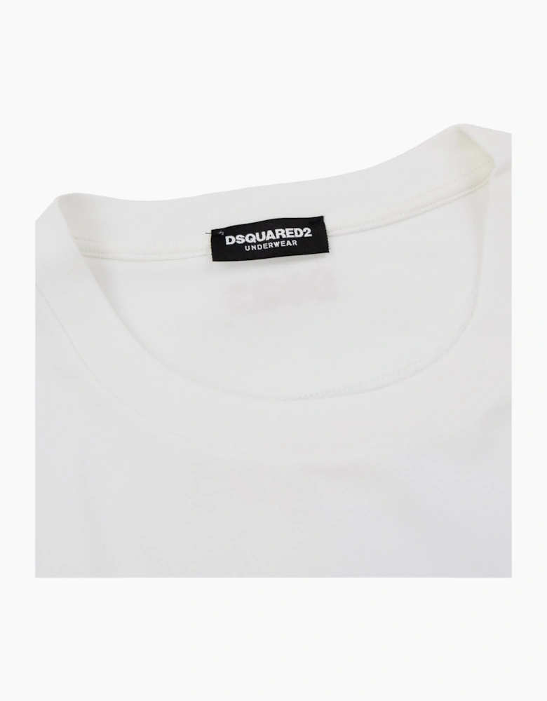Dsquared2 Embroidered Back Logo T Shirt White