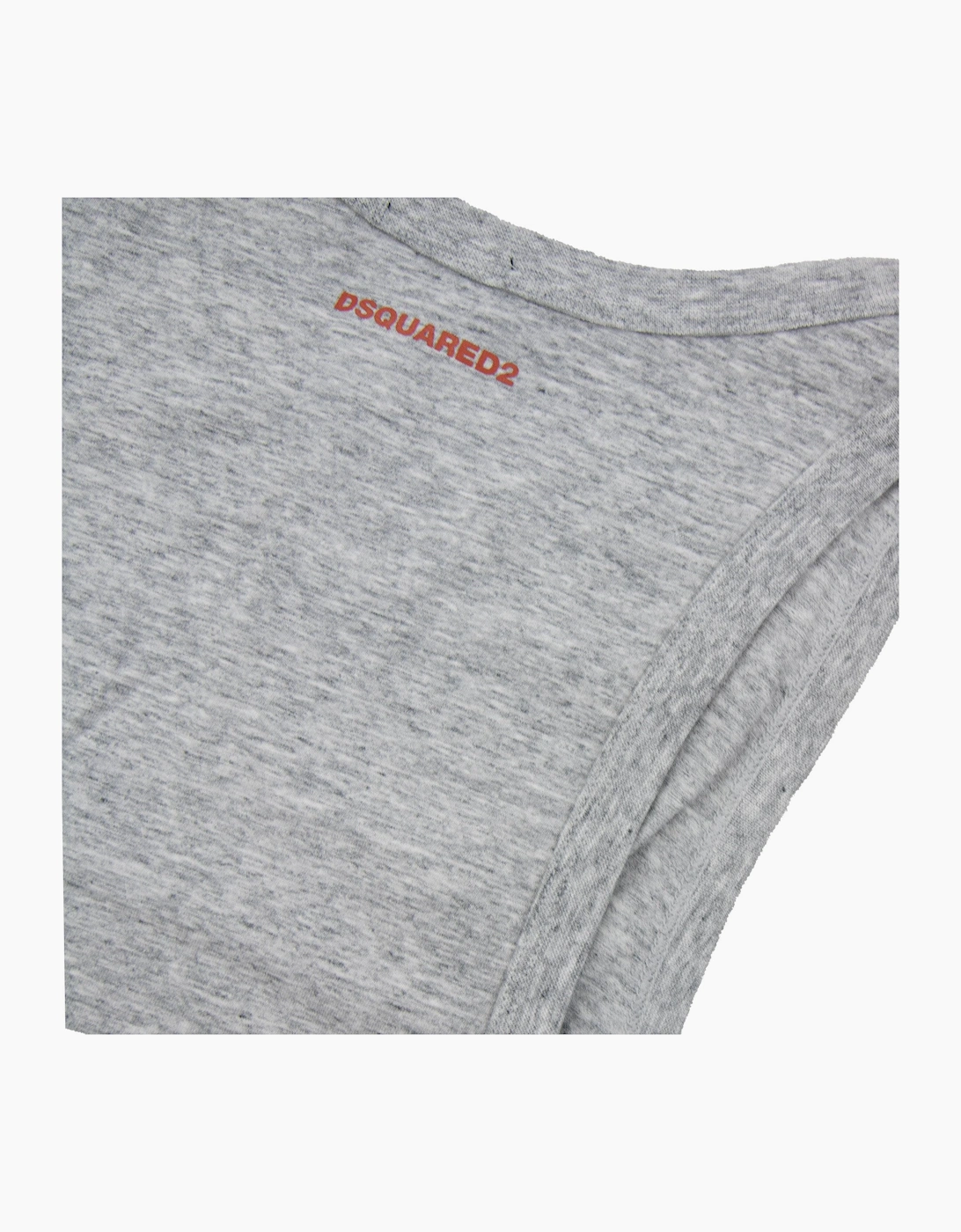 Dsquared2 Back Logo Tank Top Marl Grey