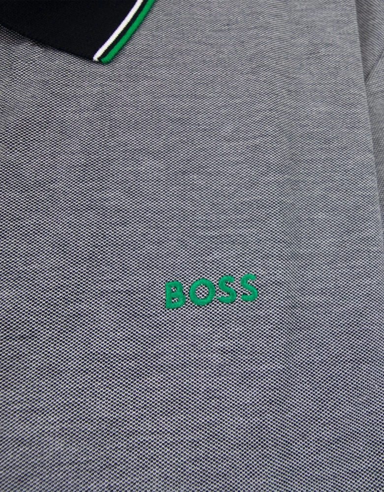 Hugo Boss Paule 4 Slim Fit Branded Placket Polo Black 401