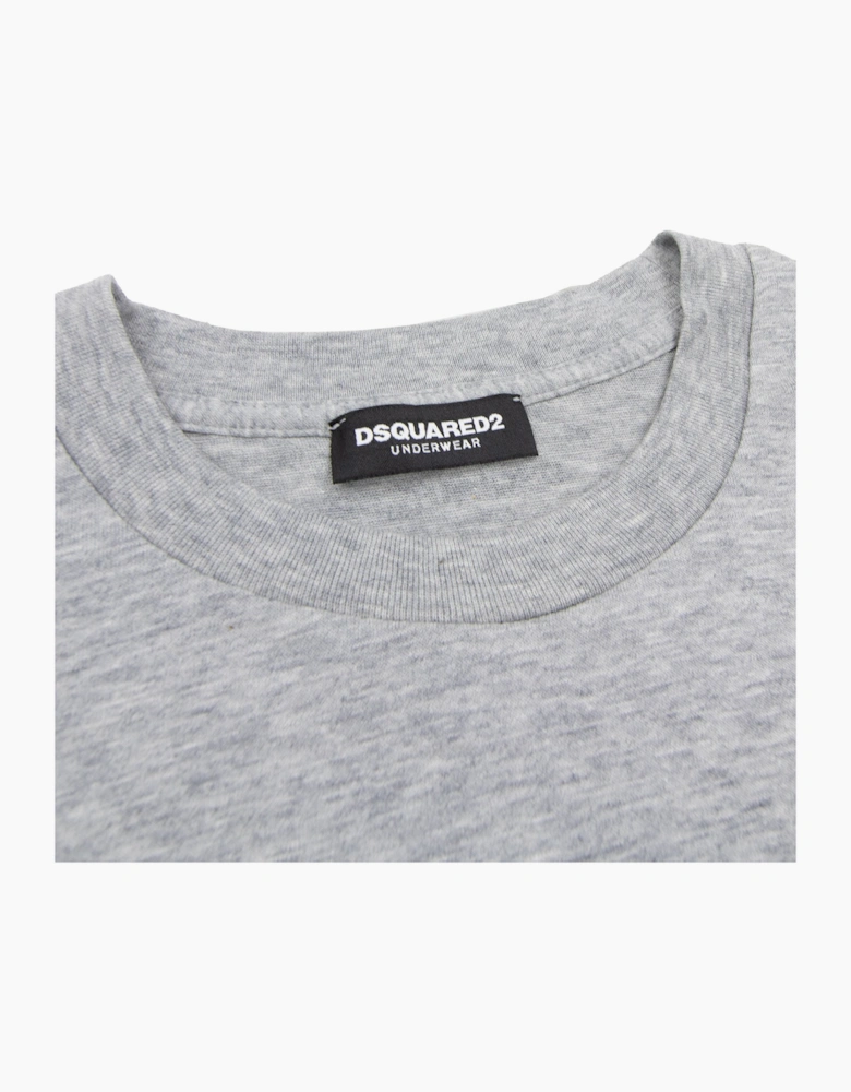 Dsquared2 Small Logo Plain T Shirt Grey