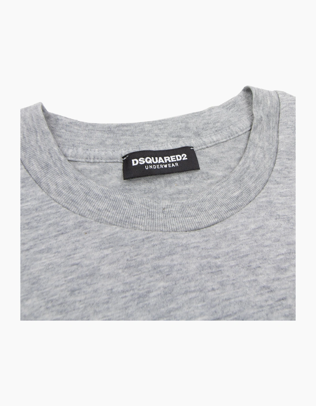 Dsquared2 Small Logo Plain T Shirt Grey