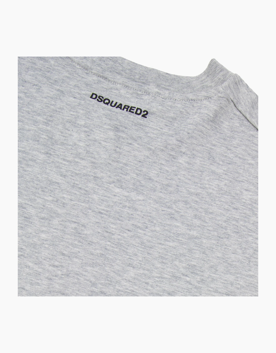 Dsquared2 Small Logo Plain T Shirt Grey