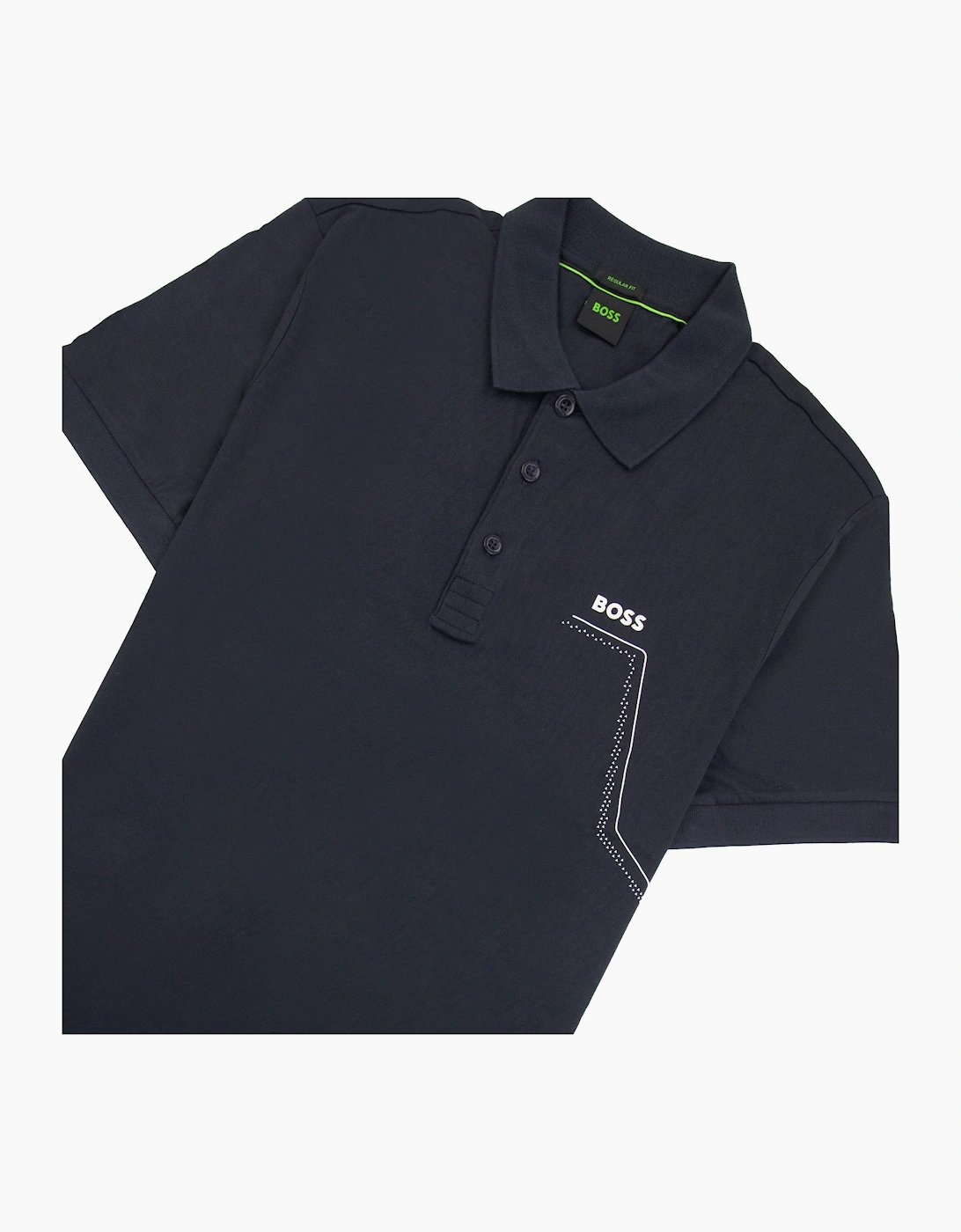 Hugo Boss Paddy 3 Regular Fit Polo Navy 402