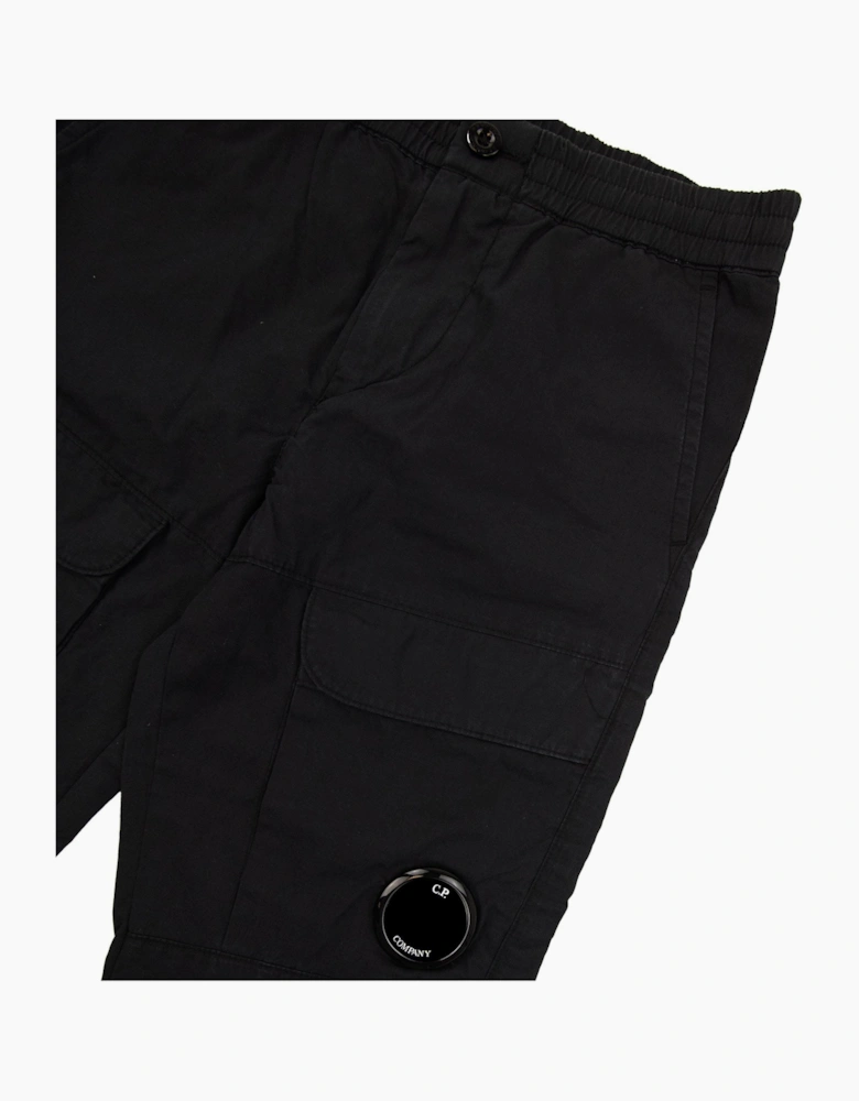 Cp Company Undersixteen U16 Cotton Cargo Pants Black 999