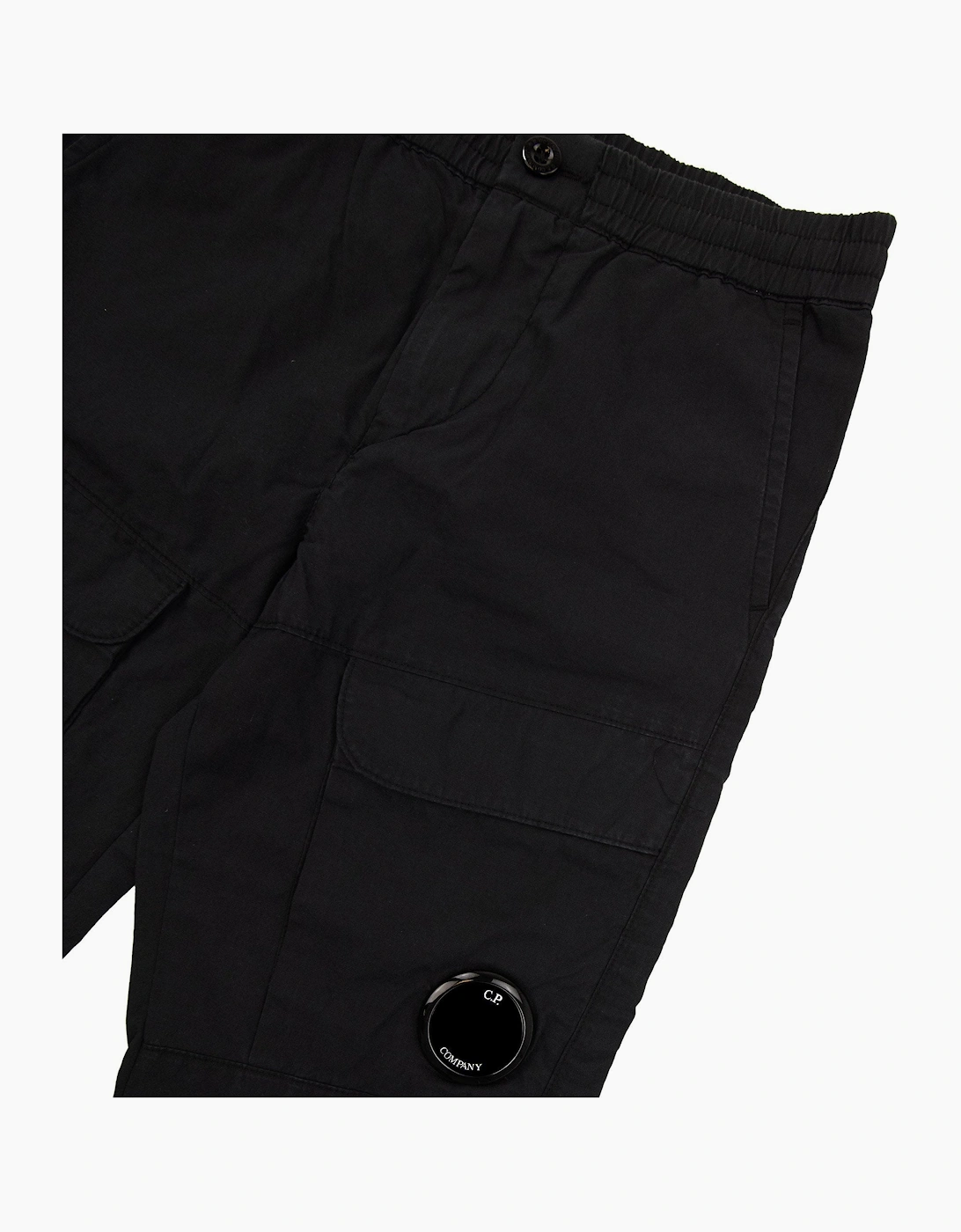 Cp Company Undersixteen U16 Cotton Cargo Pants Black 999