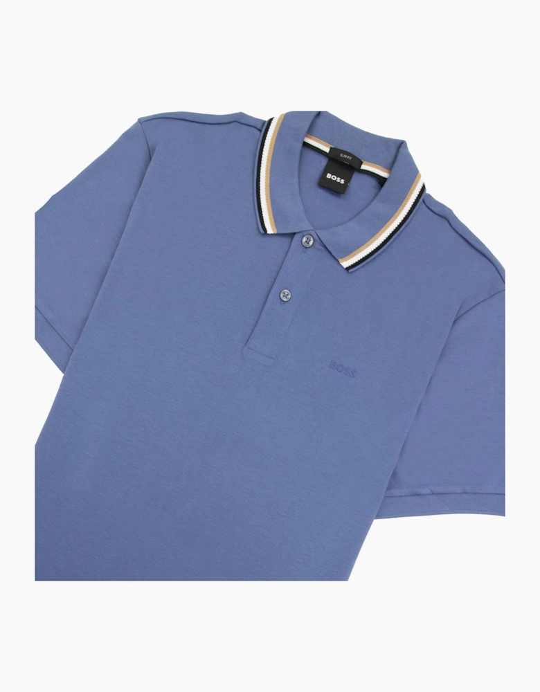 Hugo Boss Penrose 38 Slim Fit Polo Blue 479