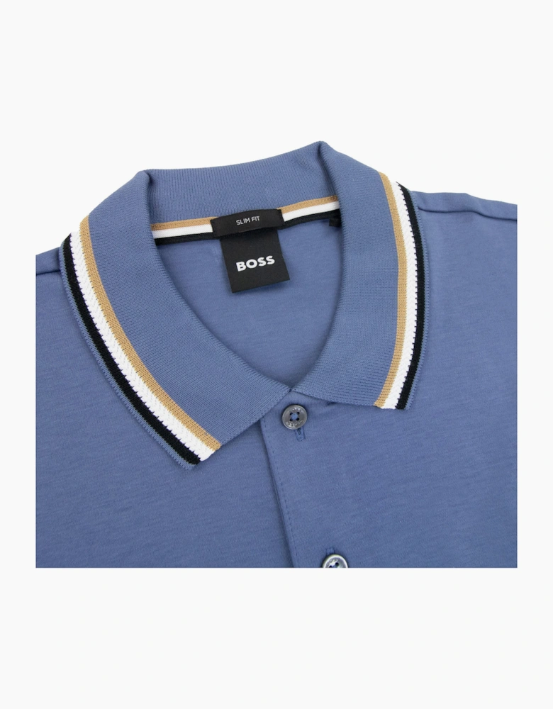 Hugo Boss Penrose 38 Slim Fit Polo Blue 479