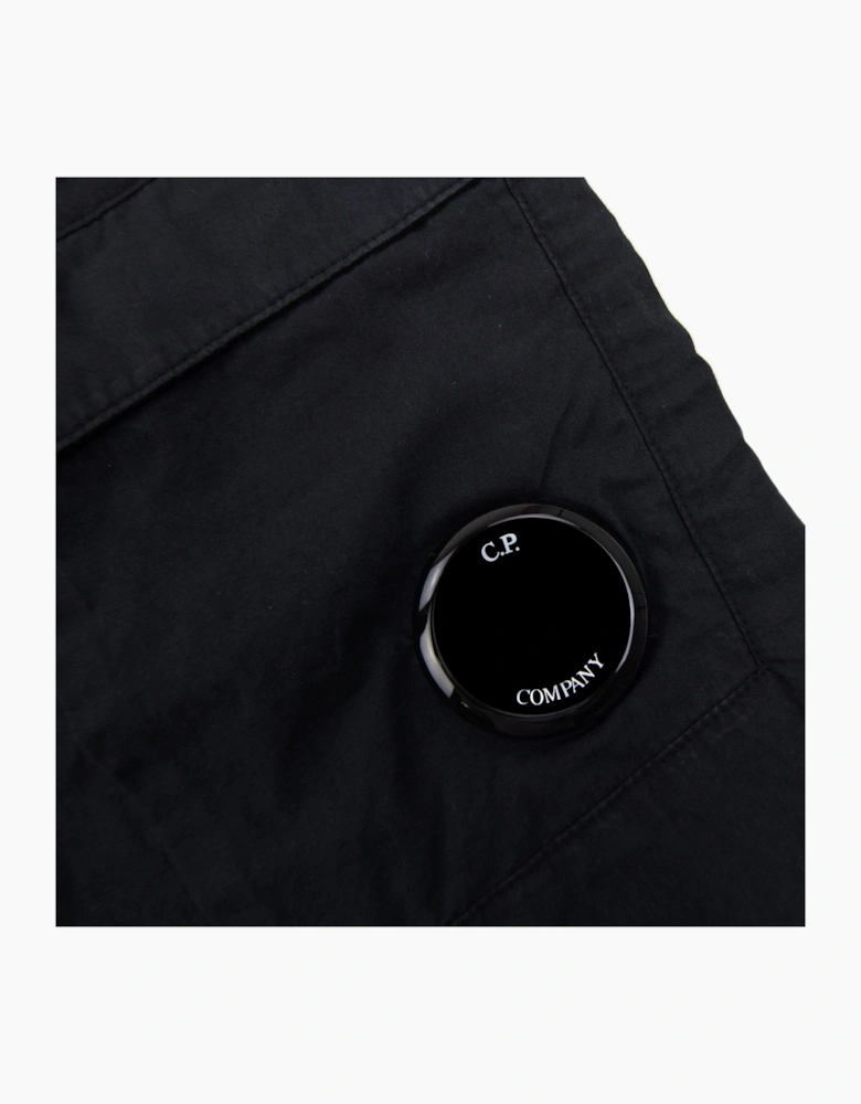 Cp Company Undersixteen U16 Cotton Cargo Pants Black 999