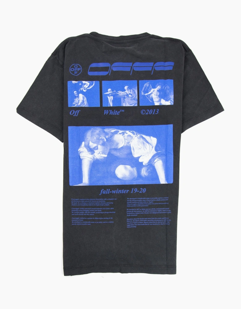 Off White Hardcore Caravaggio Jersey T-shirt Black/blue