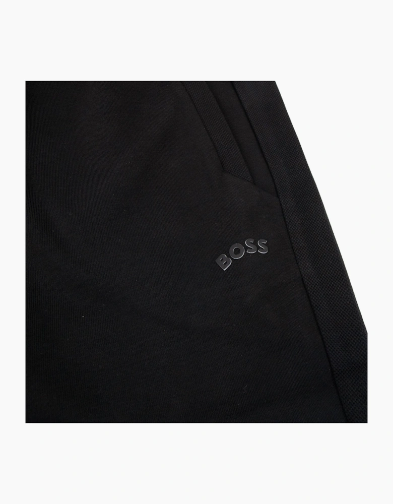 Hugo Boss Hadiko Curved Logo Jogging Pants Black 001